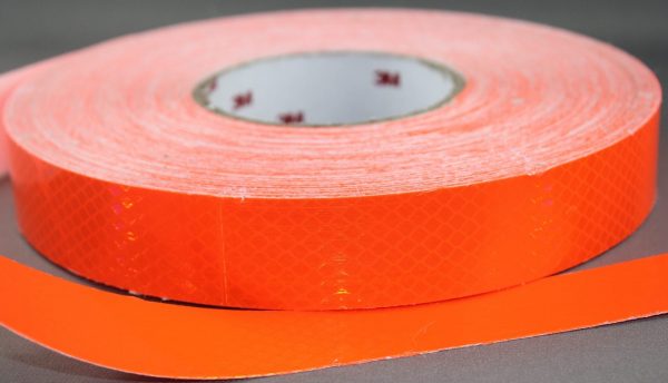 3M-4084-Fluoro-Orange-30mm reflective tape