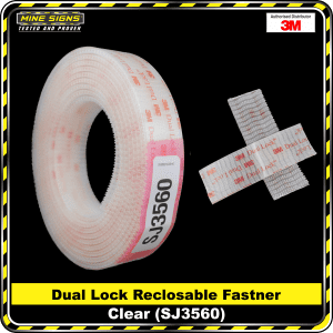 3M Dual Lock Reclosable Fasteners - Clear (SJ3560)