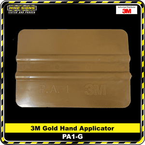 3M Gold Hand Applicator/Squeegee (PA1-G)