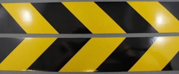 class 2 reflective tape kit 3200 series yellow black kit left right