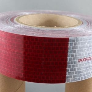 Avery Red/White (V-5720) Conspicuity Tape