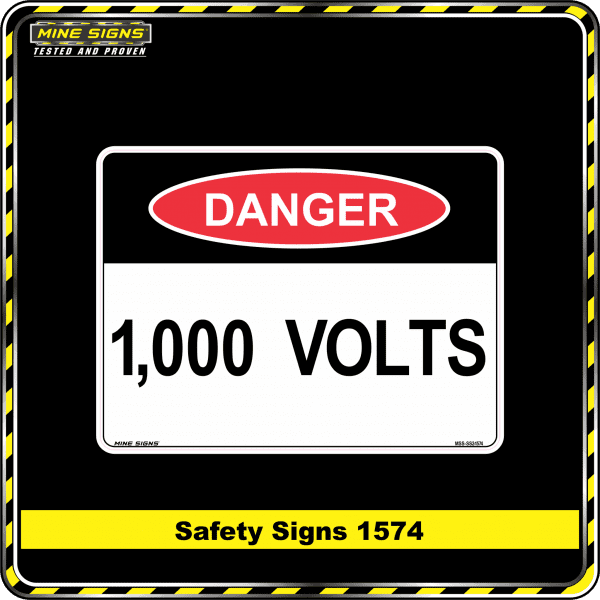 Danger 1,000 Volts