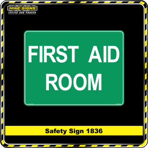 Emergency First Aid Room (Safety Sign 1836)