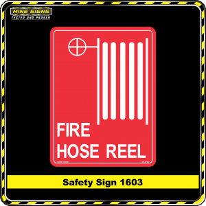 Fire Hose Reel (Safety Sign 1603)