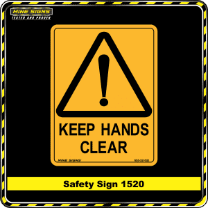 : Warning Keep Hands Clear