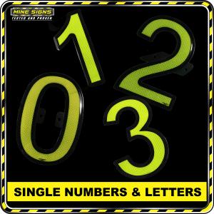 Single Numbers & Letters
