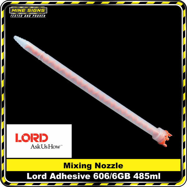 lord adhesive 606/6gb 485ml mixing nozzle