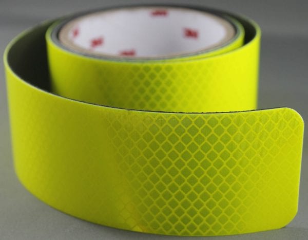 kit to suit single cab ute 3m fluoro yellow green fyg diamond grade class 1 magnetic reflective tape 50mm
