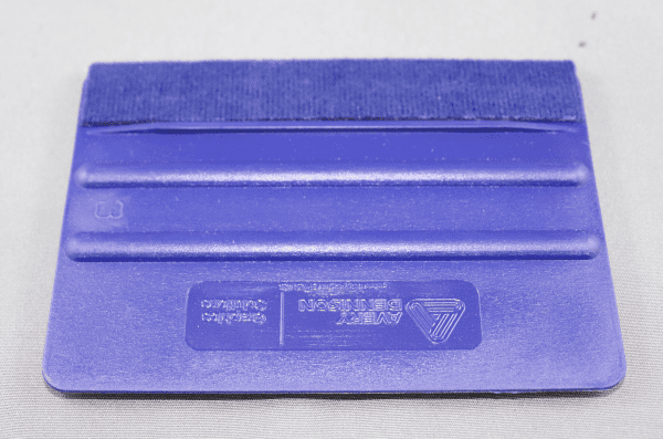 avery blue squeegee with felt