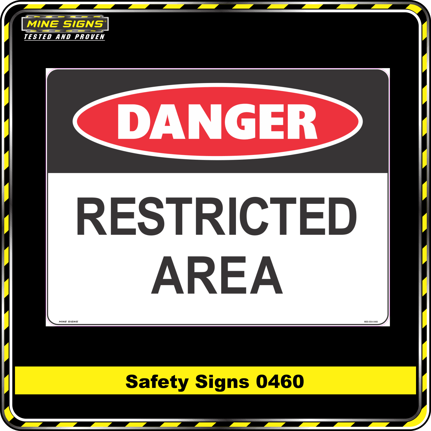 danger restricted area