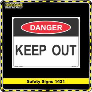 danger keep out