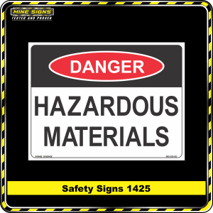 danger hazardous materials