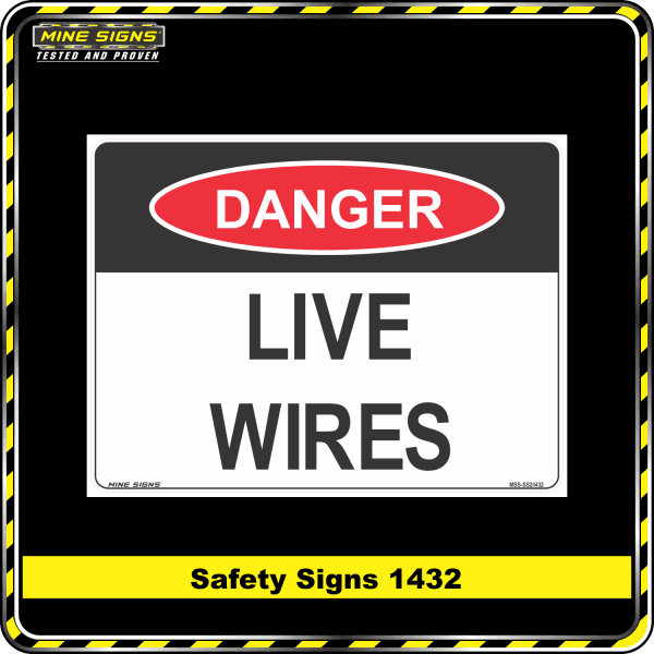 danger live wires