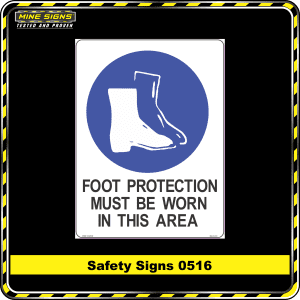foot protection must be worn in this area