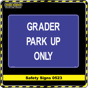 grader park up only