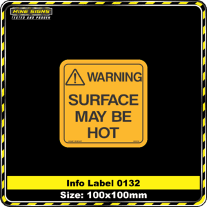 Warning Surface May Be Hot