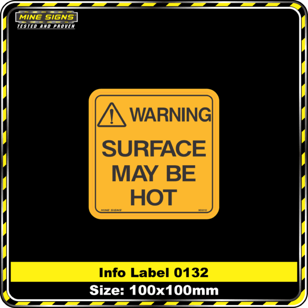 Warning Surface May Be Hot