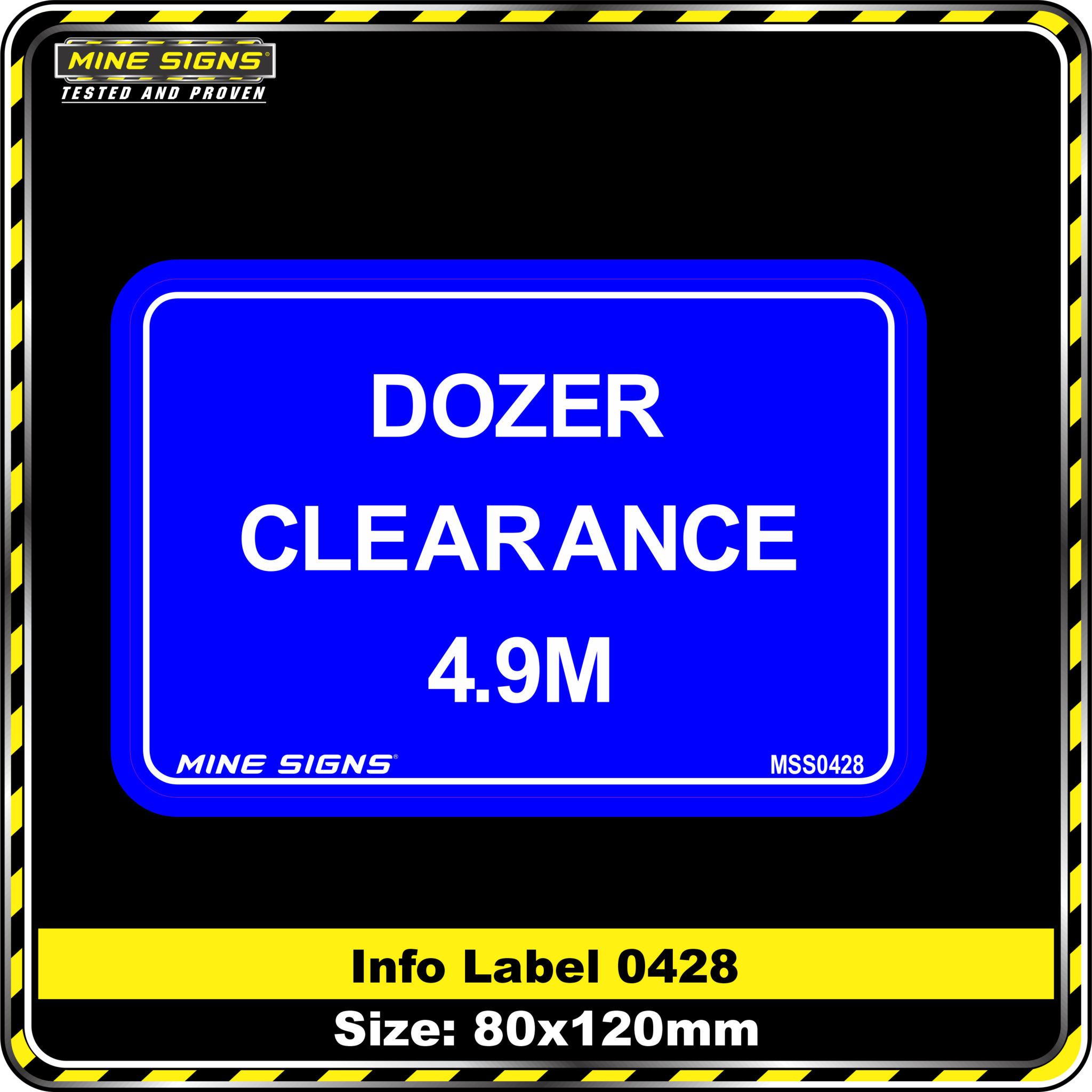 Dozer Clearance 4.9m