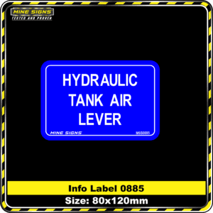 Hydraulic Tank Air Lever