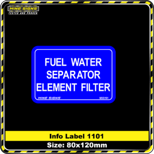 Fuel Water Separator Element Filter