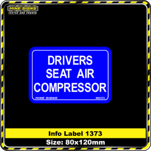 Drovers Seat Air Compressor