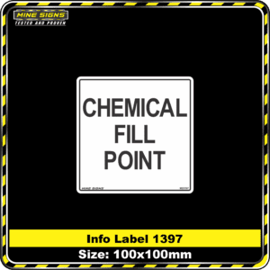 Chemical Fill Point