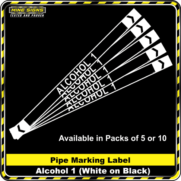 MS - Pipe Markers - Alcohol 1