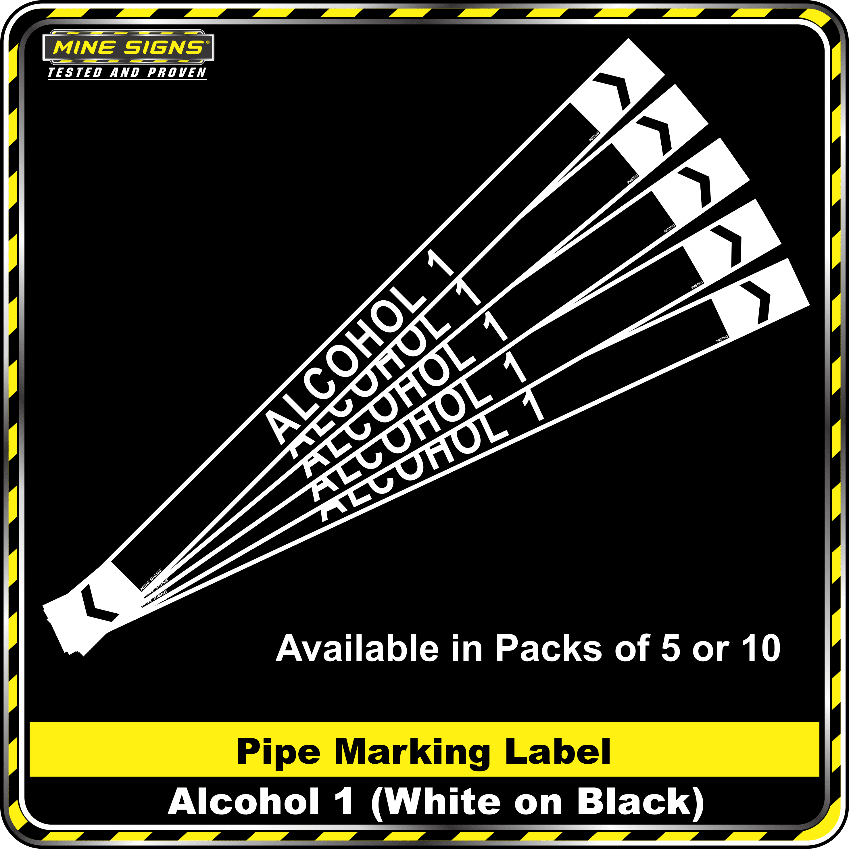 MS - Pipe Markers - Alcohol 1
