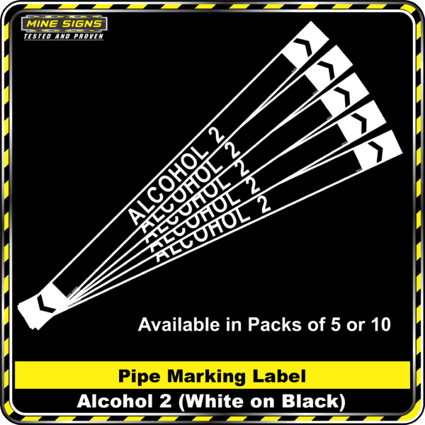 MS - Pipe Markers - Alcohol 2