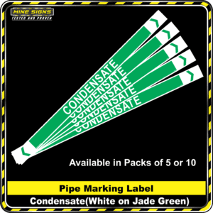 MS - Pipe Markers - Condensate