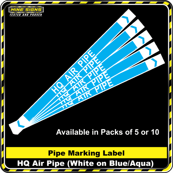 MS - Pipe Markers - HQ Air Pipe