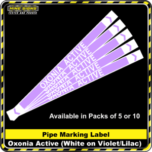 MS - Pipe Markers - Oxonia Active
