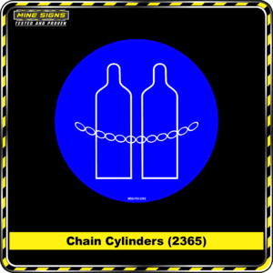 MS - Mandatory Signs - Circles - Chain Cylinders - 2365
