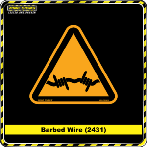 MS - Product Background - Barbed Wire 2431