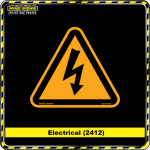 MS - Product Background - Safety Signs - Electrical 2412