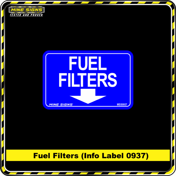 MS - Product Background - Safety Signs - Fuel Filters 0937