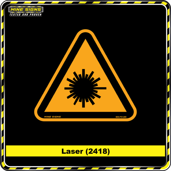 MS - Product Background - Safety Signs - Laser 2418