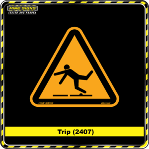 MS - Product Background - Safety Signs - Trip 2407