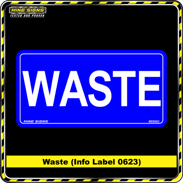 MS - Product Background - Safety Signs - Waste 0623
