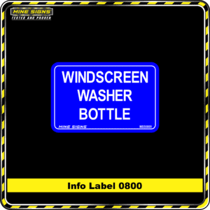 MS - Product Background - Safety Signs - Windscreen Washer Bottle 0800