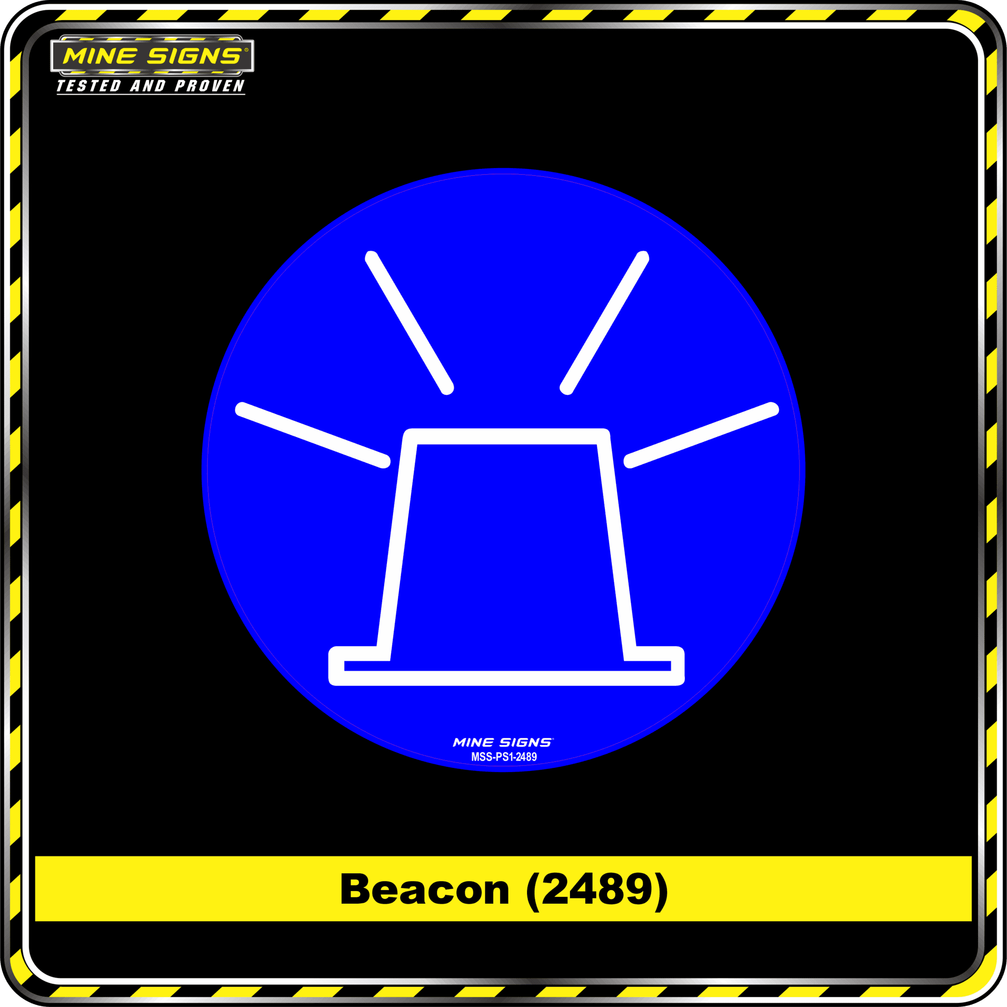 MS - Product Background - Safety Signs - Beacon 2489