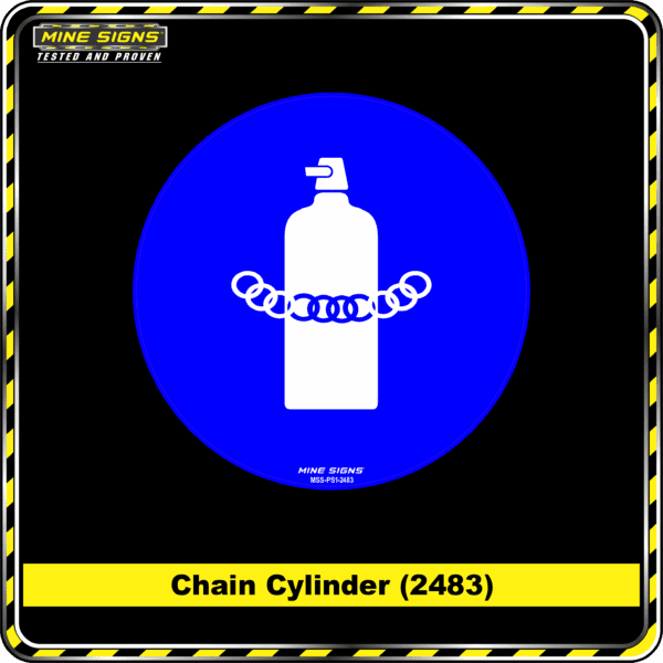 MS - Product Background - Safety Signs - Chain Cylinder 2483