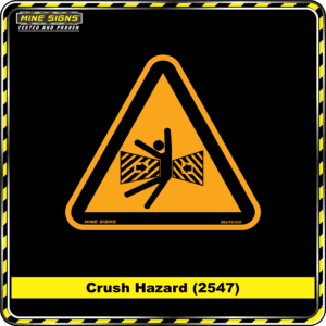 Crush Hazard (Pictogram 2547)