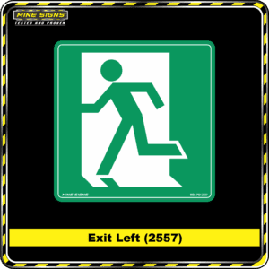 Exit Left (Pictogram 2557)