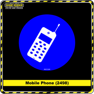 MS - Product Background - Safety Signs - Mobile Phone 2498
