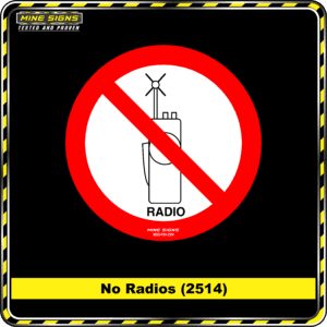 MS - Product Background - Safety Signs - No Radios 2514