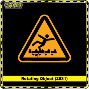 MS - Product Background - Safety Signs - Rotating Objects 2531