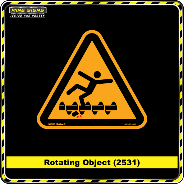 MS - Product Background - Safety Signs - Rotating Objects 2531