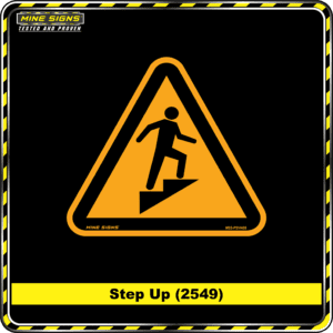 MS - Product Background - Safety Signs - Step Up 2549