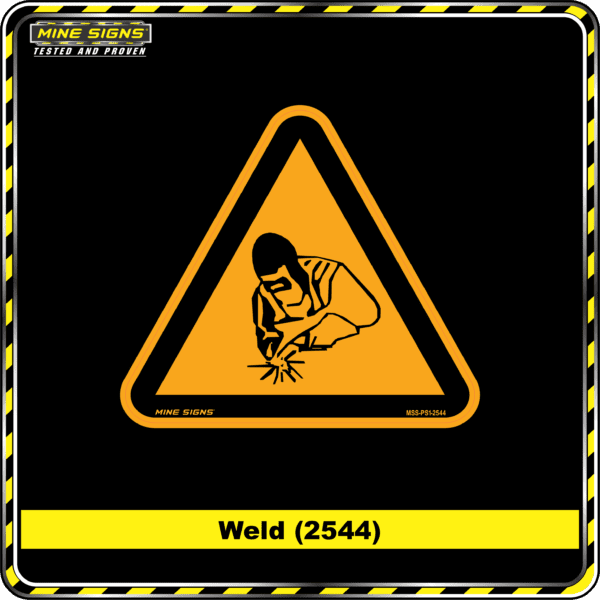 MS - Product Background - Safety Signs - Welding 2544